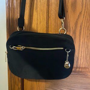 Travelon Black Crossbody Anti-Theft Travel Purse